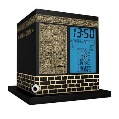 MIRAC KAABA Azan Gebetsuhr / Mirac Kaabe Ezan Saati 2000 Sehirli (4er Pack Batterien AA Geschenkt) - Dreamduft