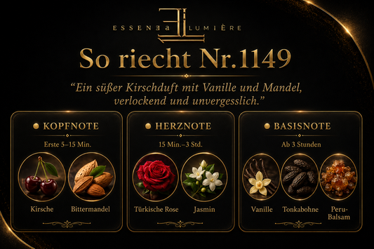 Nr.1149 Elegant Süß Würzig und Kirschig  /  Extrait Parfum / Elixir Qualität Unisex 50ml