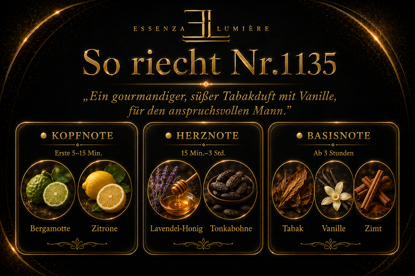 Nr.1135/  Imperium Aureum  Elixir Parfum  Unisex